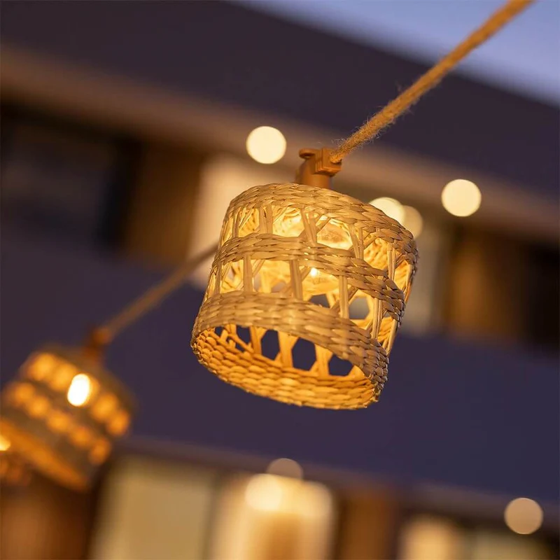 Alba LED Biergarten Boho Lichterkette IP44