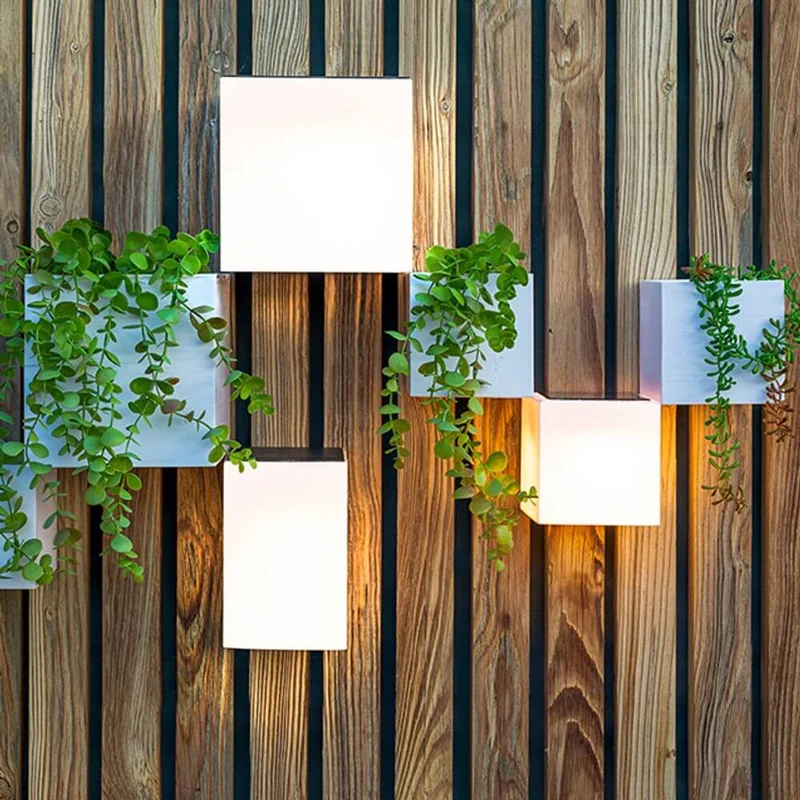 Wally LED Solar Wandlampe mit Bewegungssensor