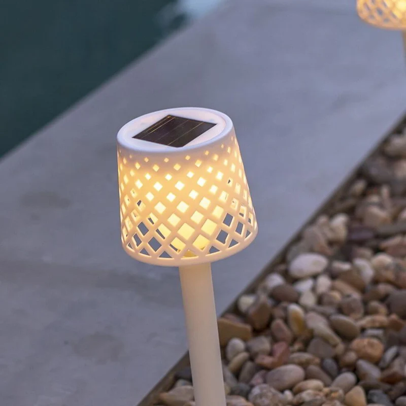 4er-Set Gretita LED Garten-Solarspieß IP44