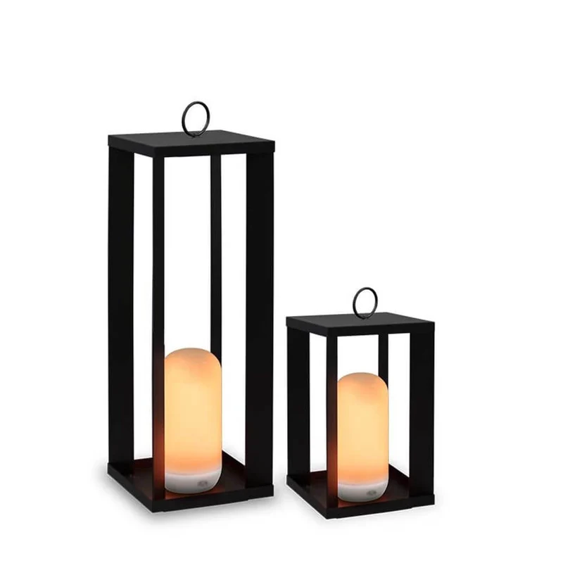 Siroco LED Tisch- & Außen-Bodenleuchte Flammeneffekt