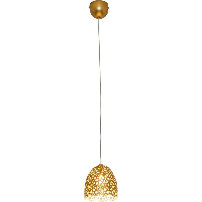 Pendelleuchte Lily Piccolo Eisen Gold