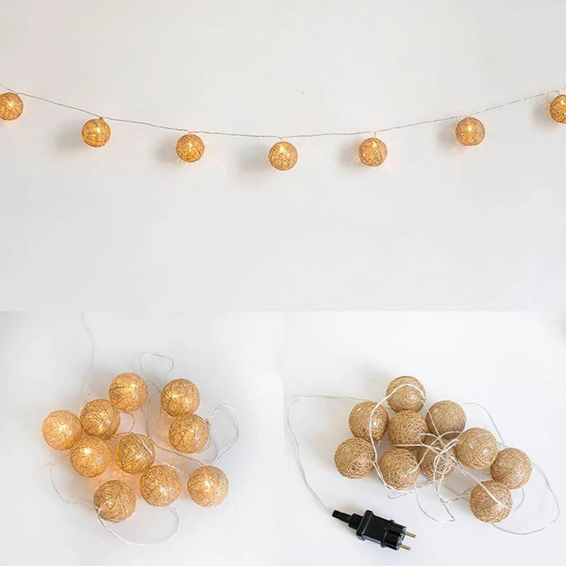 LED Kugel-Girlande Pallina IP44