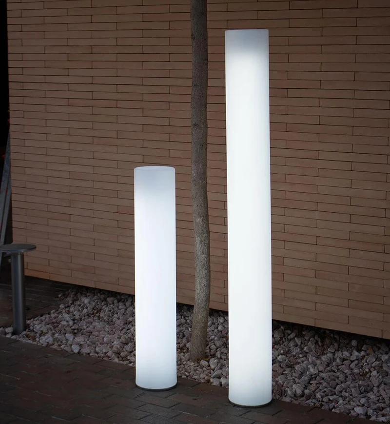 LED-Außen-Stehleuchte Fity mit Akku Mini und Fernbedienung