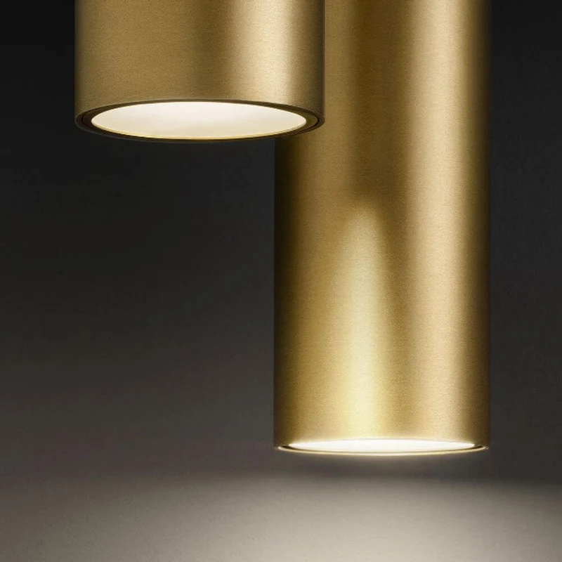 Panzeri One LED-Deckenleuchte zylindrisch