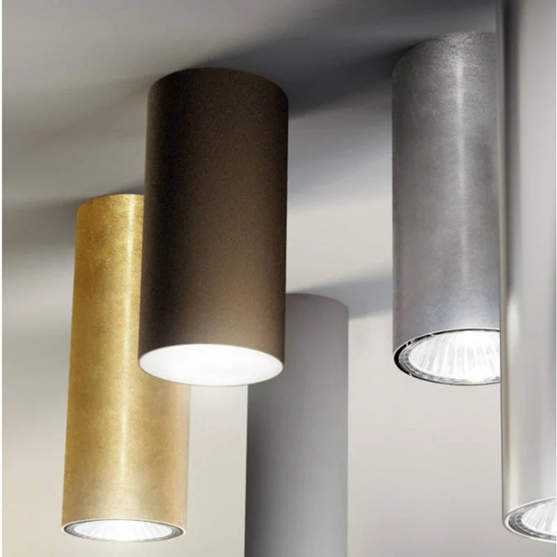 Panzeri One LED-Deckenleuchte zylindrisch
