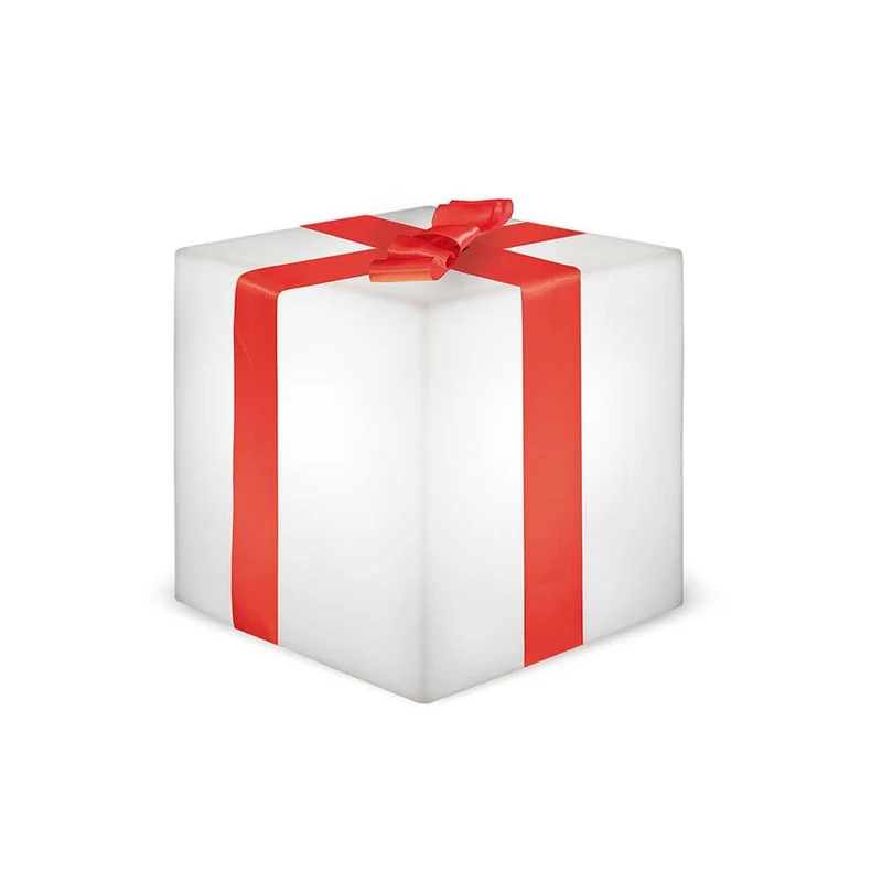 LED Weihnachtswürfel Gifty Akku + Solar IP65