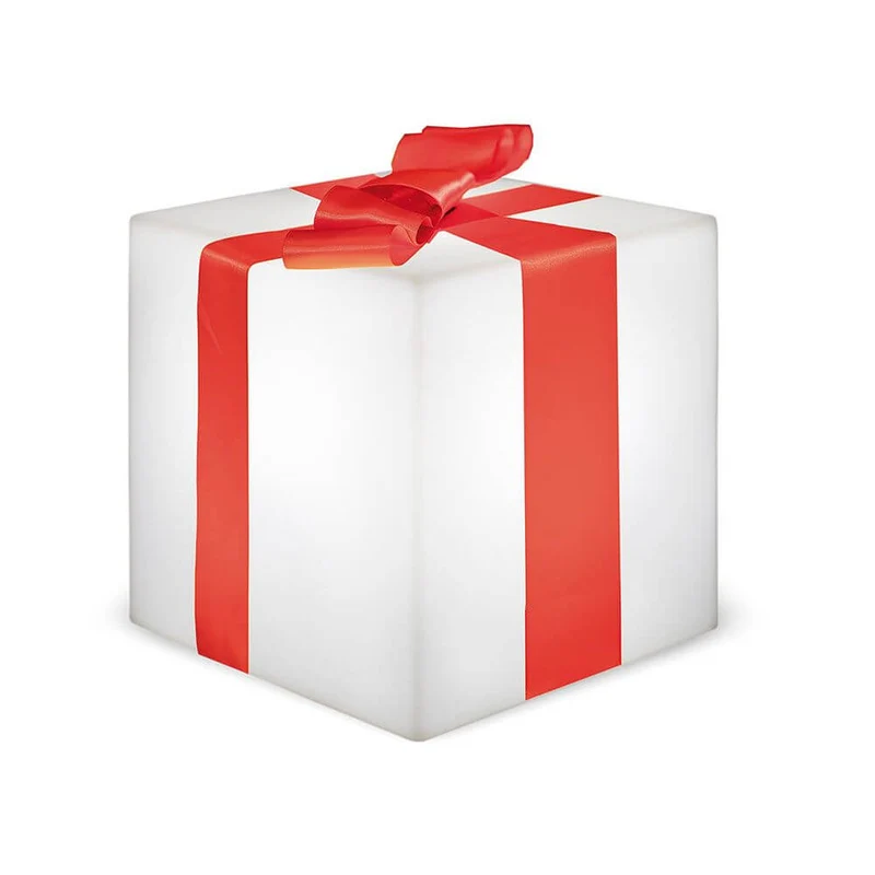 LED Weihnachtswürfel Gifty Akku + Solar IP65