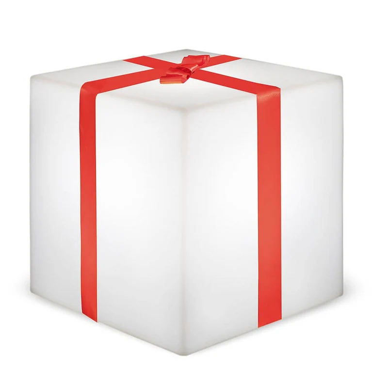 LED Weihnachtswürfel Gifty Akku + Solar IP65