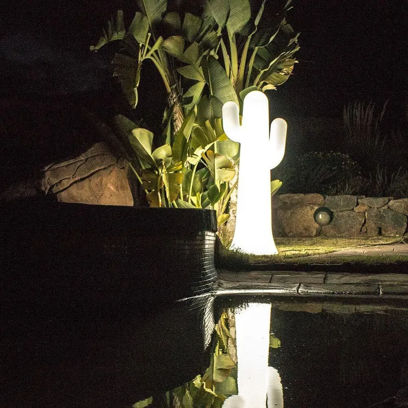 LED-Akku-Stehleuchte Panchito 140cm mit Fernbedienung