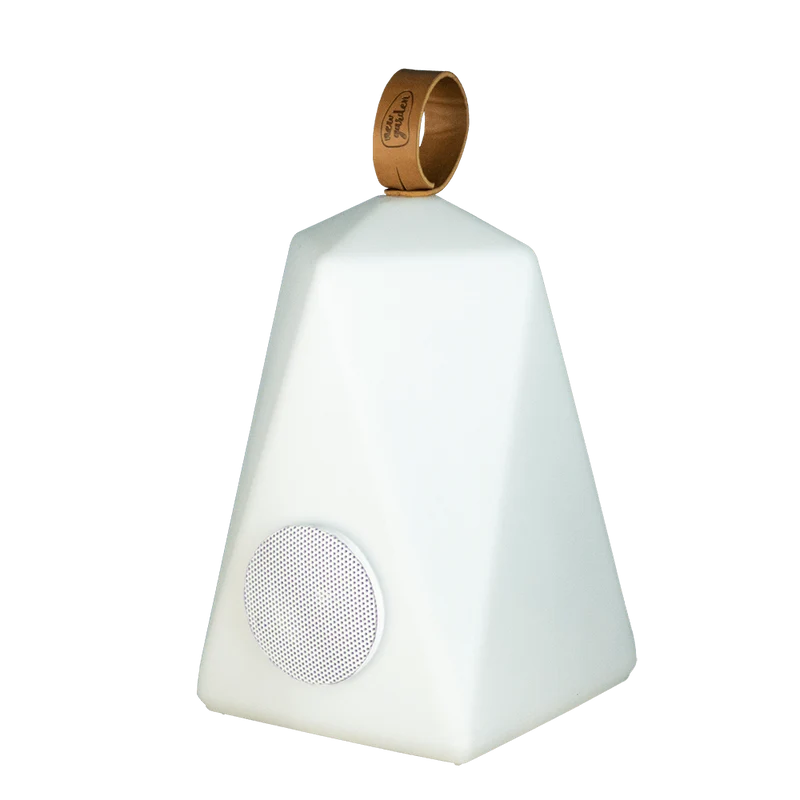 Tragbare LED-Akkuleuchte Faralay mit Lautsprecher