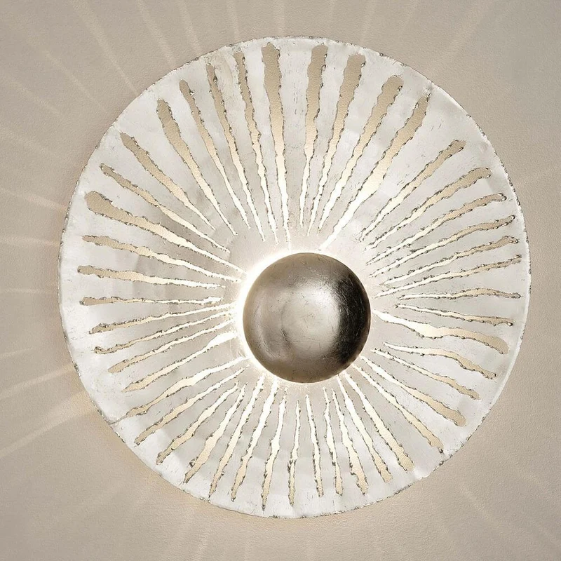 Wandleuchte Pietro Ø 71cm 6-flammig Silber