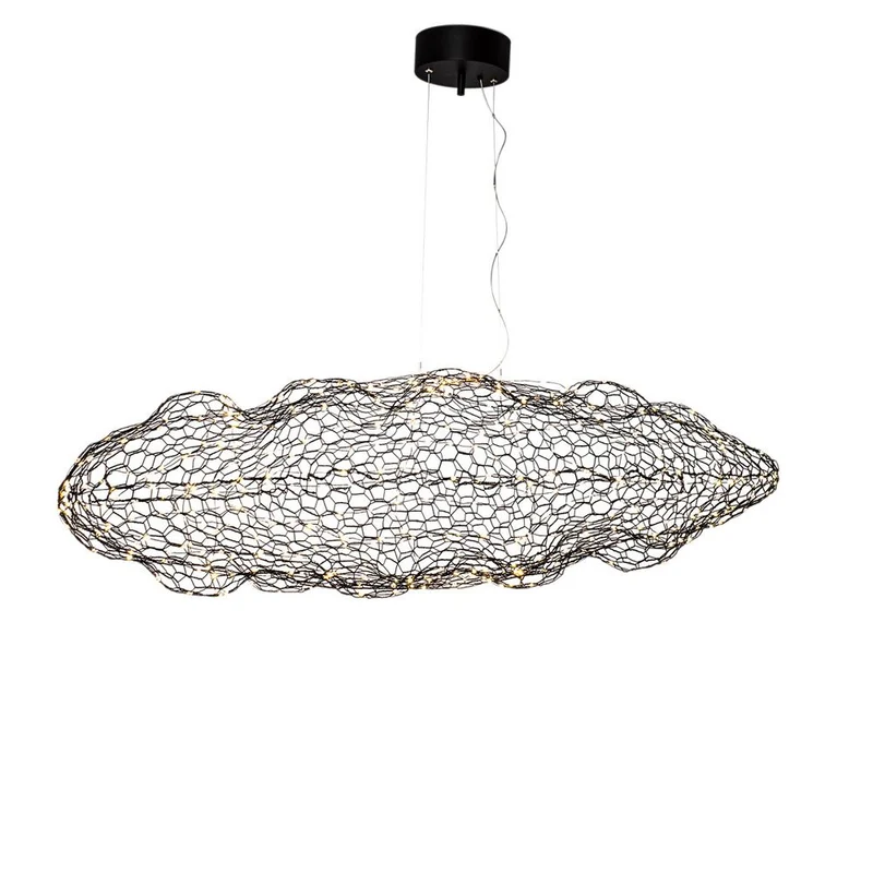 Hayden LED Hängelampe 76cm Schwarz-Matt