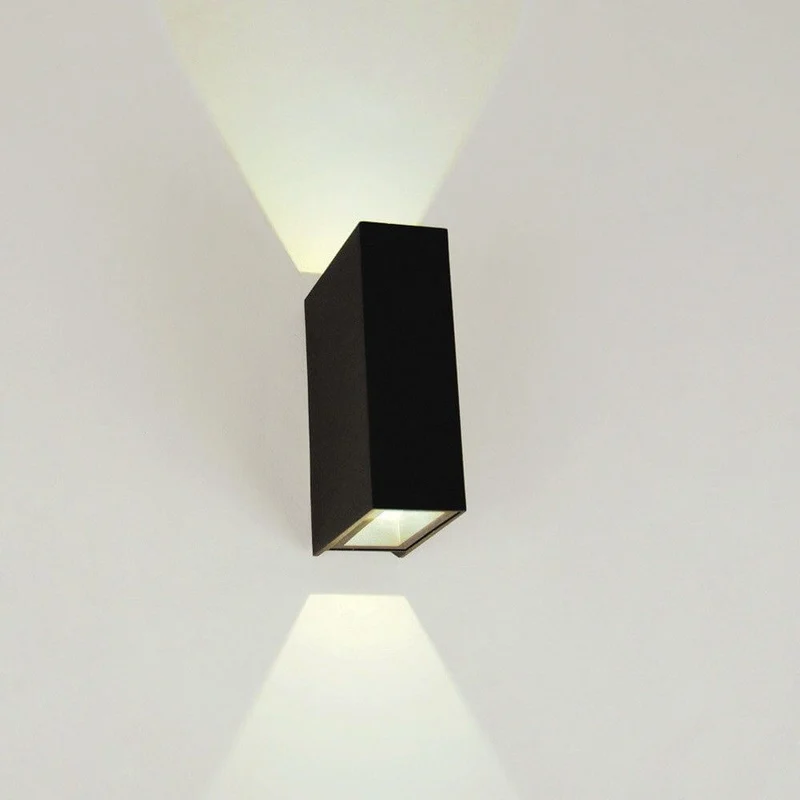 Dras LED Außen-Wandleuchte 12cm Up&Down Anthrazit