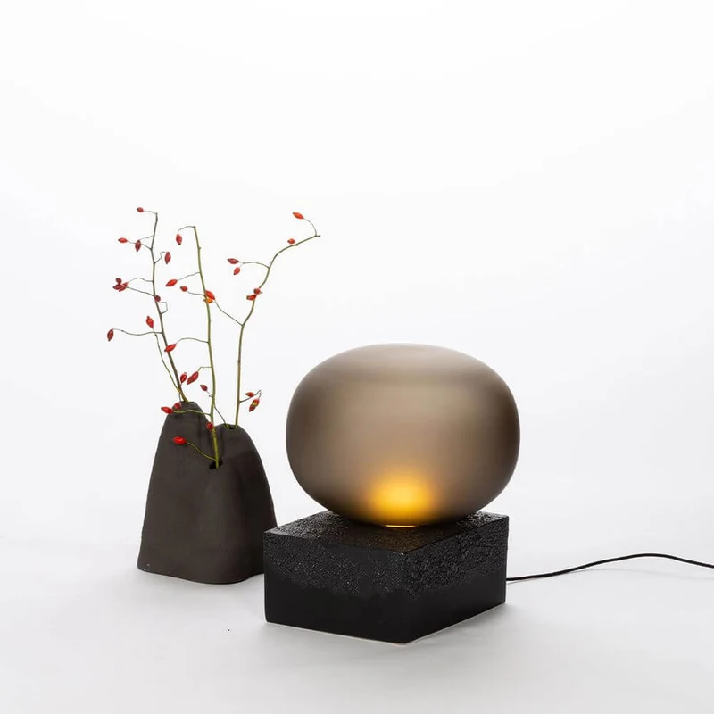 Pulpo LED Tischlampe Magma Two Low Ø 41cm H 46cm