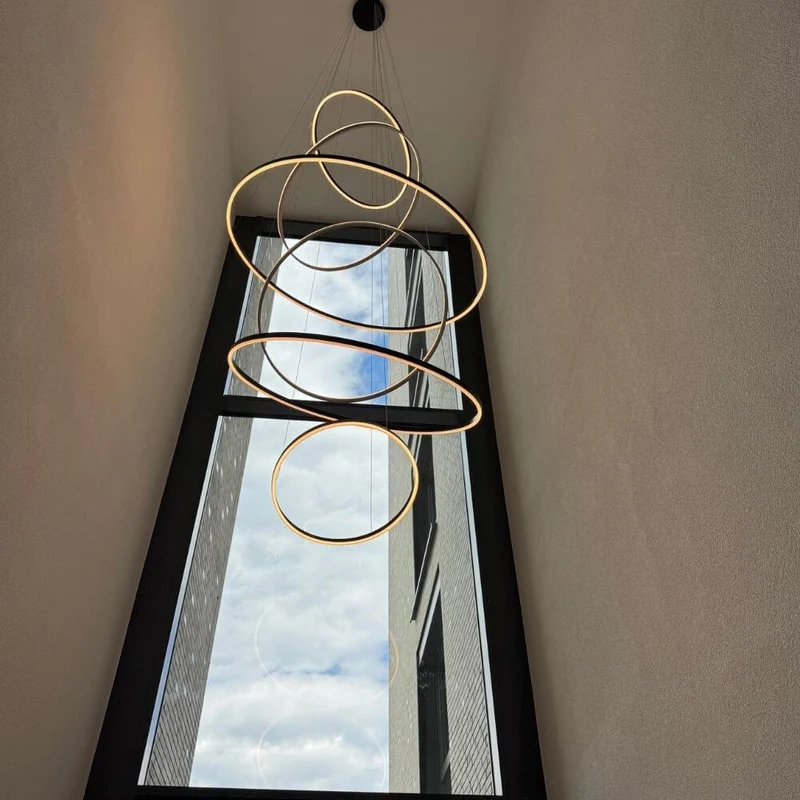 s.luce LED Ring Pendelleuchte Ø 150cm