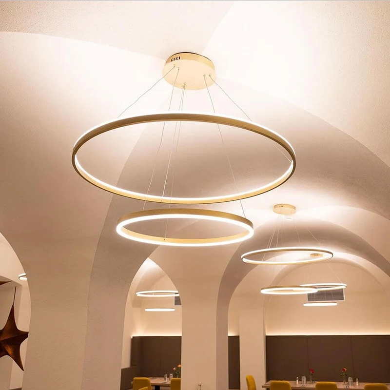 s.luce LED Ring Hängelampe Ø 80cm