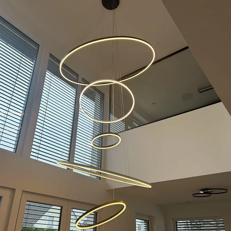 s.luce LED Ring Hängelampe Ø 80cm