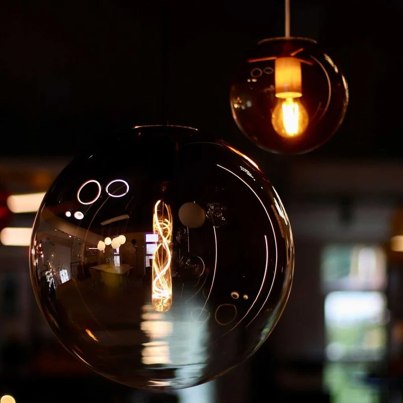 s.luce Orb Glaskugel Galerieleuchte 5m Abhängung