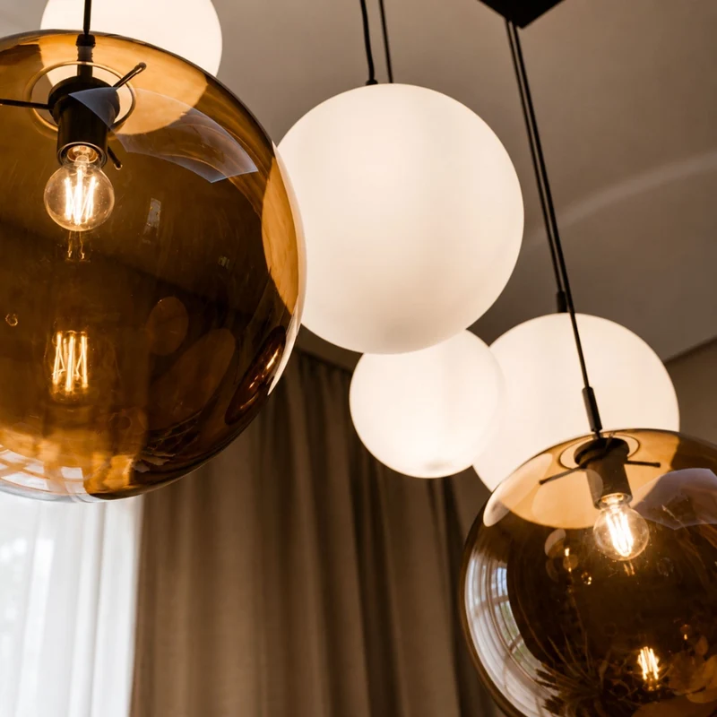 s.luce Orb Glaskugel Hängeleuchte