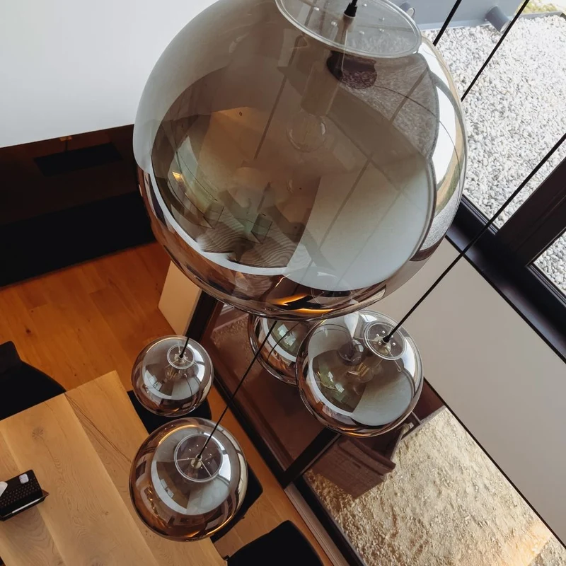 s.luce Orb Glaskugel Hängeleuchte