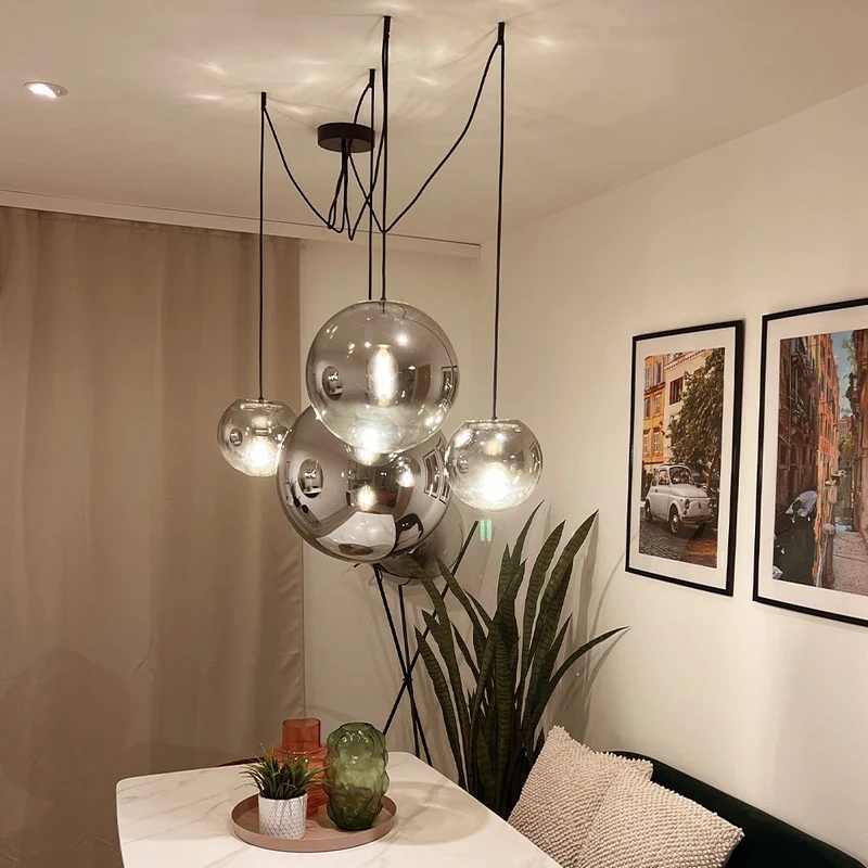 s.luce Orb Glaskugel Hängeleuchte